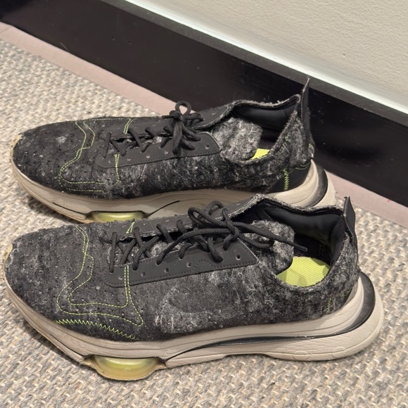 Nike Air Zoom-Type Men's Shoes - Black and Green 10.5 - Picture 7 of 10